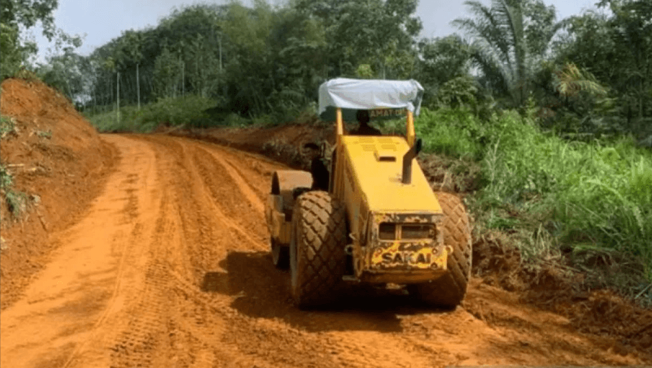 TMMD Kodim 1204/Sanggau Percepat Pembangunan Jalan 13 Kilometer, Progres Capai 80 Persen