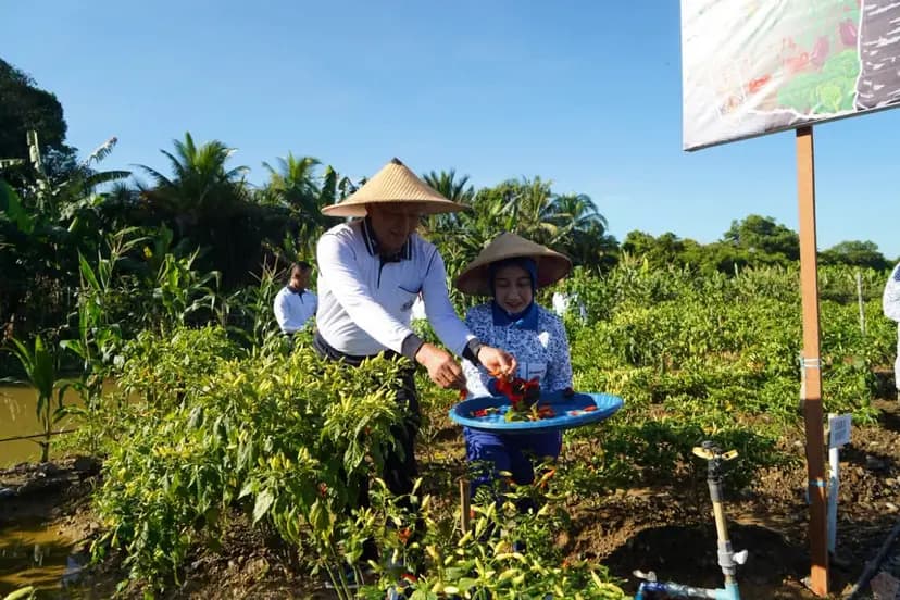 Dankodaeral XII Dorong Pemanfaatan Lahan Produktif Melalui Program Ketahanan Pangan