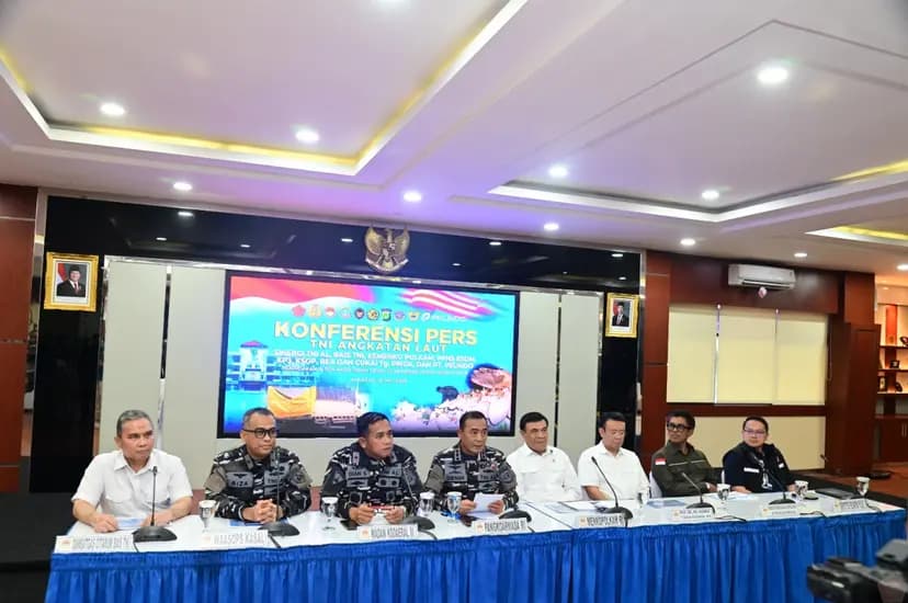 Koarmada RI Gagalkan Distribusi Ilegal 16 Ton Pasir Timah di PIK 2 Tangerang