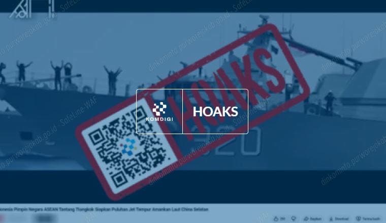 Beredar Hoaks Indonesia Pimpin ASEAN Rebut Laut Cina Selatan, Ini Faktanya
