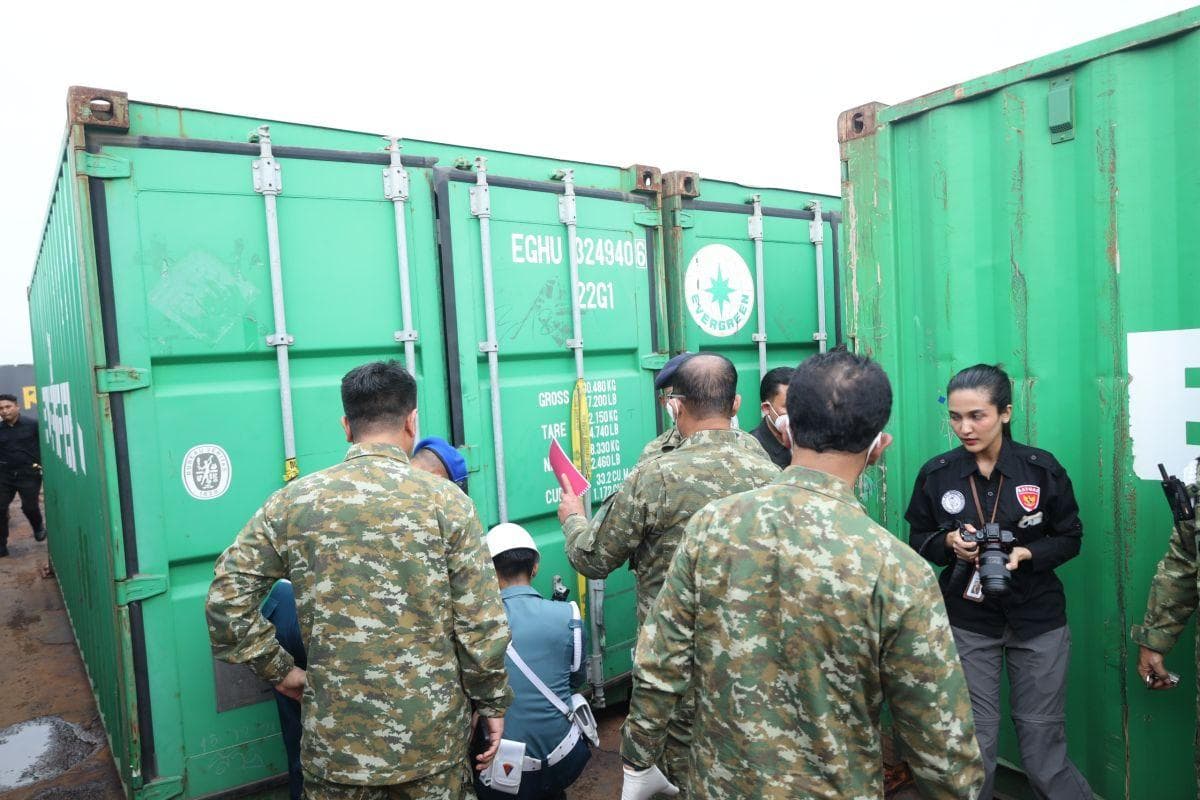 TNI AL Gagalkan Dugaan Penyelundupan Logam Tanah Jarang Triliunan Rupiah di Perairan Batam