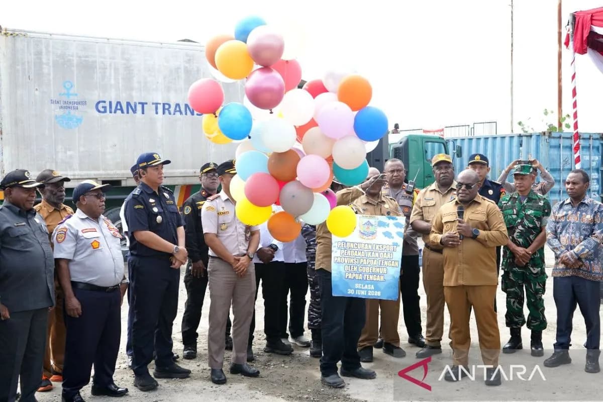 Ekspor Perdana Ikan Papua Tengah Buka Peluang Pasar Global dan Perkuat Ekonomi Maritim
