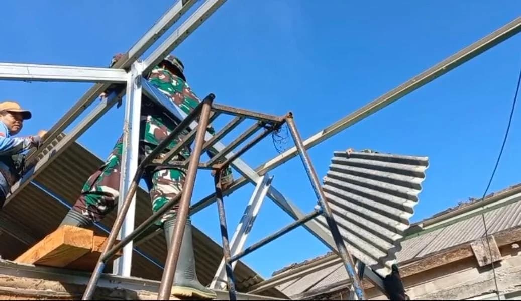 TMMD Ke-129 Renovasi 13 Rumah Tidak Layak Huni di Kabupaten Semarang