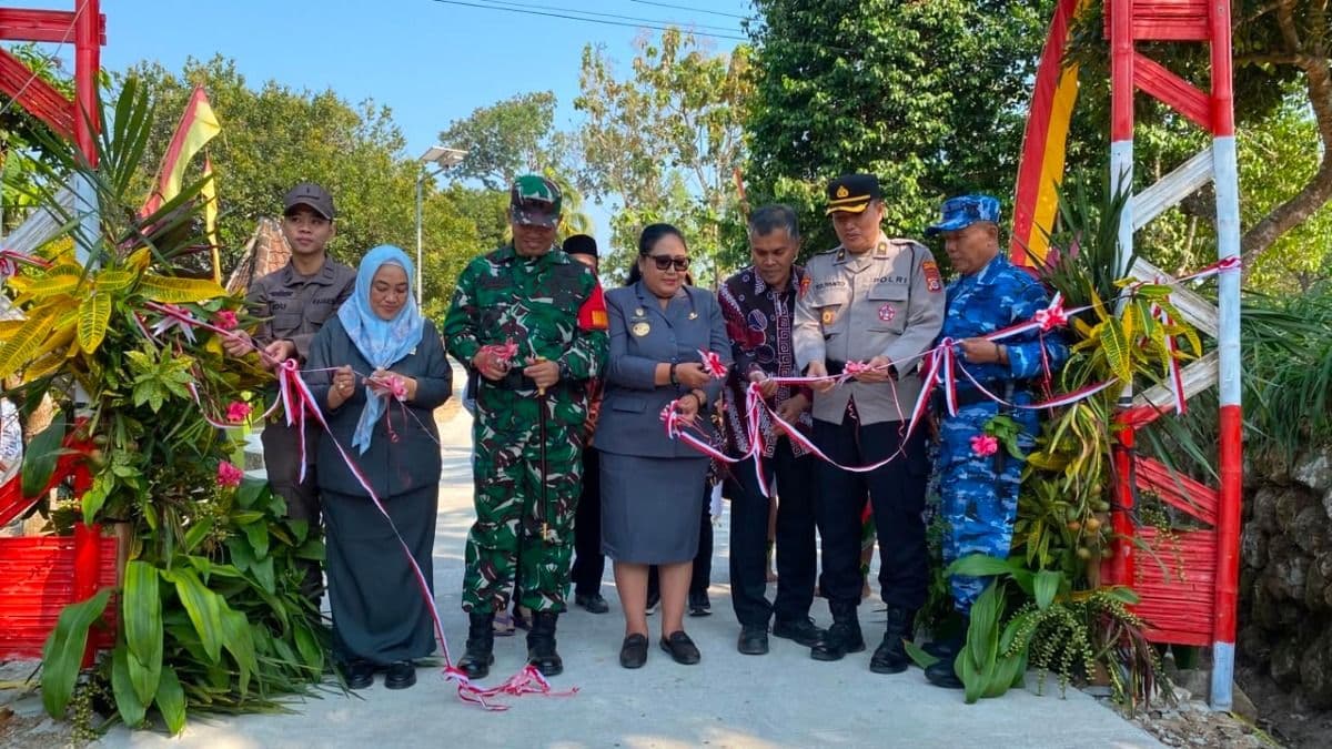 TMMD Sengkuyung Ke-129 Gunungkidul Tuntas Infrastruktur Desa Didorong Gerakkan Ekonomi Warga