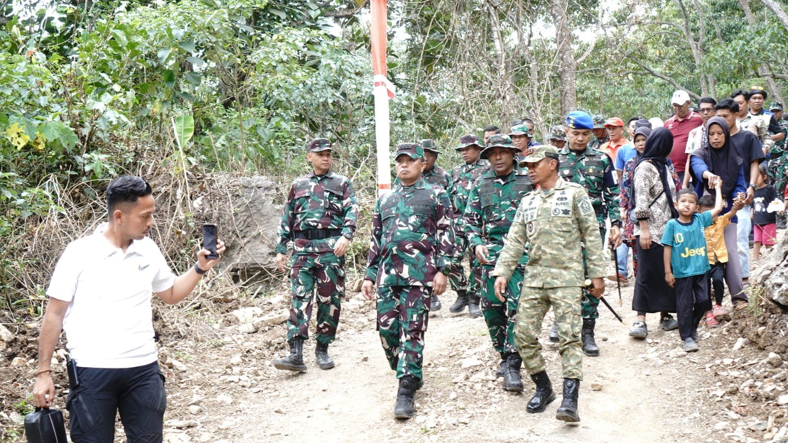 Jembatan Gantung Sungai Lemo Diresmikan Perkuat Akses Warga Desa Pattukku