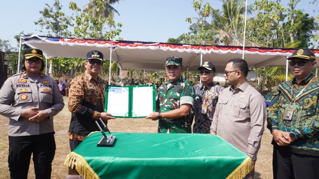 TMMD Sengkuyung Tahap III Boyolali Tuntas Jalan Beton Buka Akses Pertanian Warga
