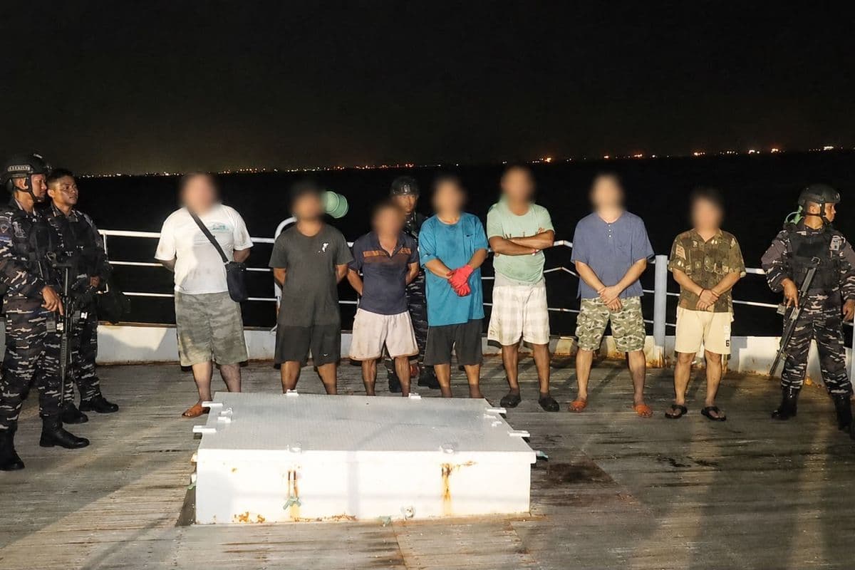 TNI AL Gagalkan Penyelundupan 1,3 Ton Ketamine di Perairan Riau