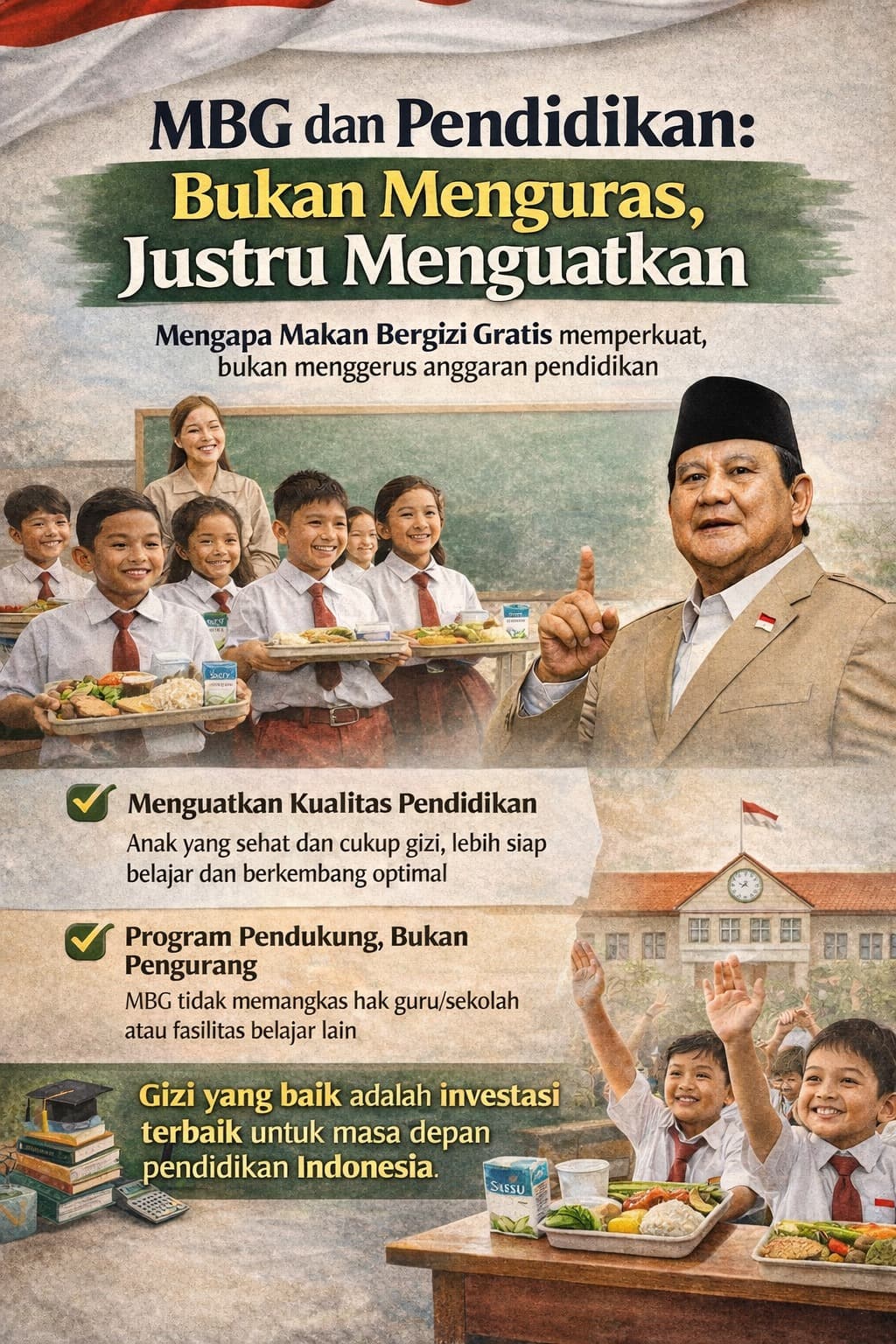 MBG dan Pendidikan: Bukan Menguras, Justru Menguatkan