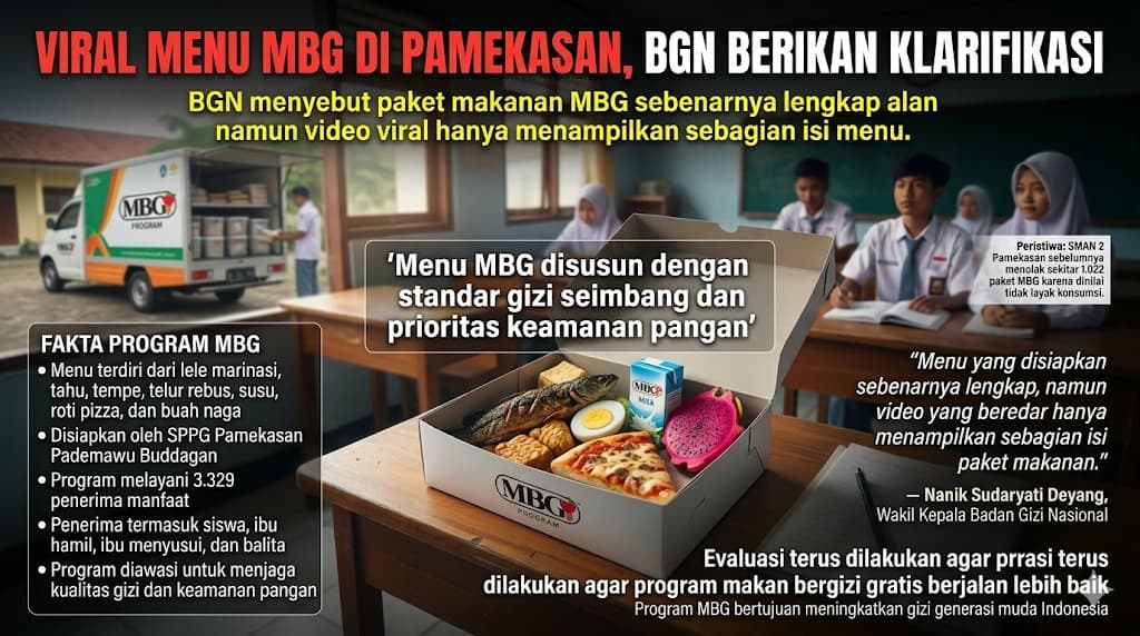 Kesalahpahaman Video Viral Tidak Seharusnya Mengaburkan Tujuan Program Makan Bergizi Gratis bagi Generasi Muda
