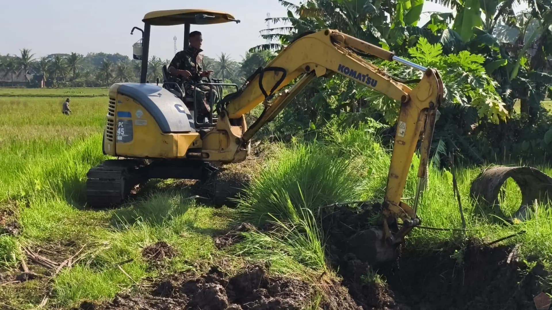 Pra TMMD Kodim 0732 Sleman Dimulai Alat Berat Dikerahkan Percepat Pembangunan Infrastruktur Desa