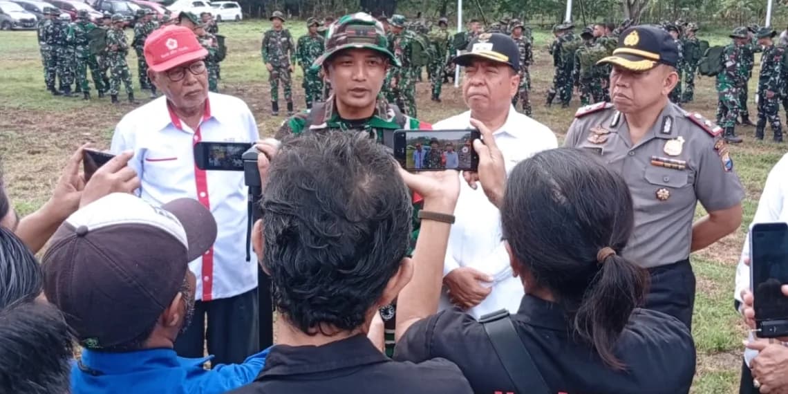 Peran Pendim dan Media Dinilai Vital dalam Publikasi TMMD ke-128 Kodim Selayar