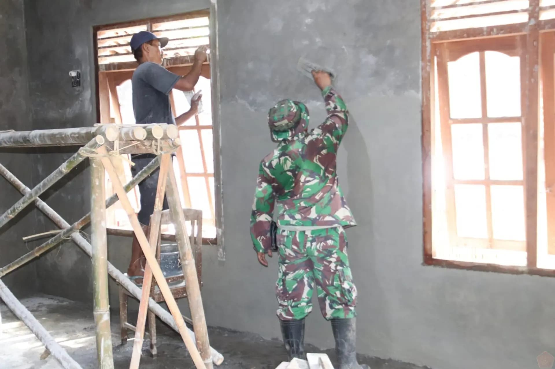 TMMD Sleman Bangun Rumah Layak Huni, Warga Rasakan Dampak Nyata Program TNI