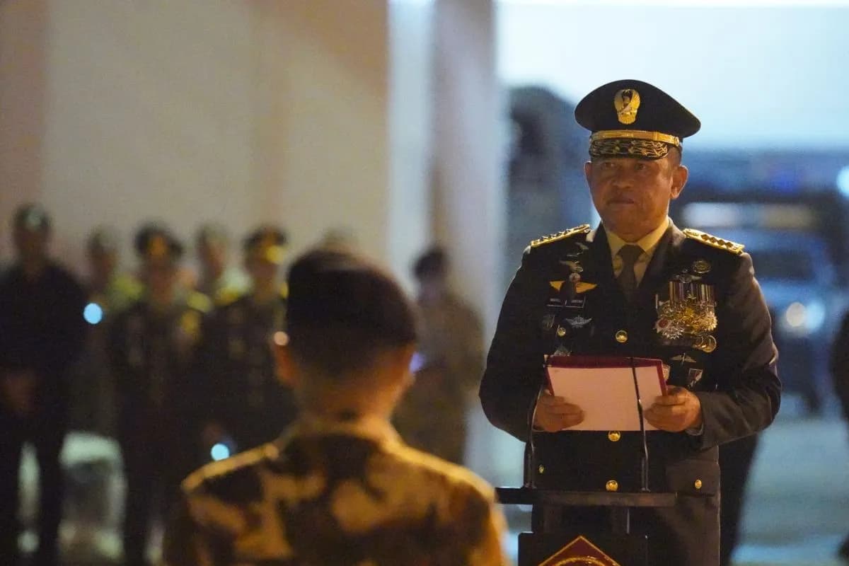 KSAD Pimpin Upacara Pelepasan Tiga Prajurit TNI Gugur di Misi UNIFIL Lebanon