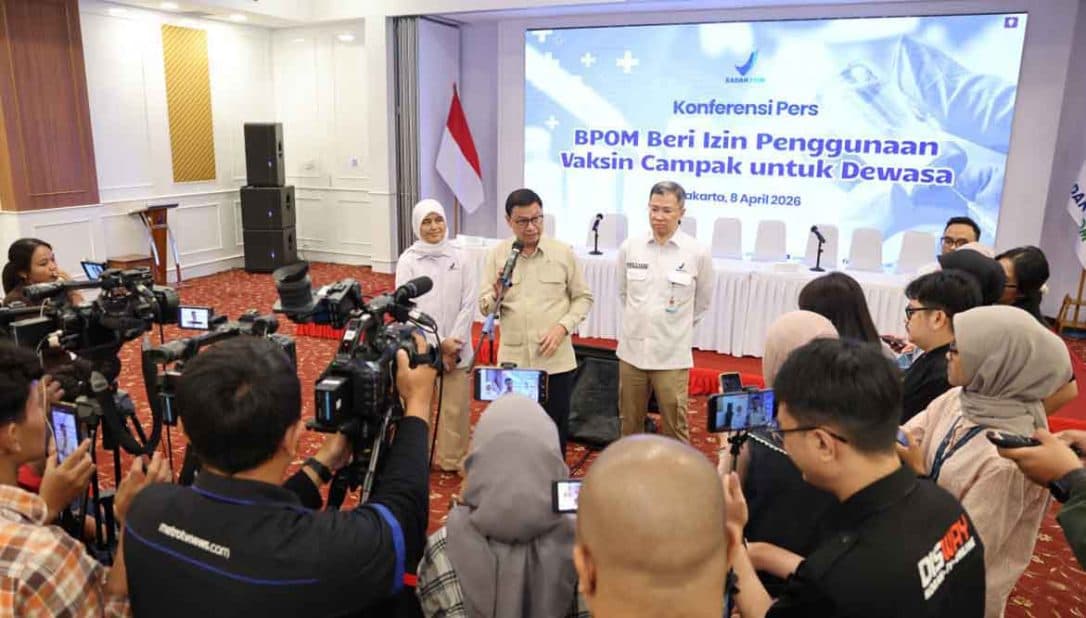 BPOM Perluas Penggunaan Vaksin Campak untuk Dewasa Berisiko Guna Kendalikan KLB 2026