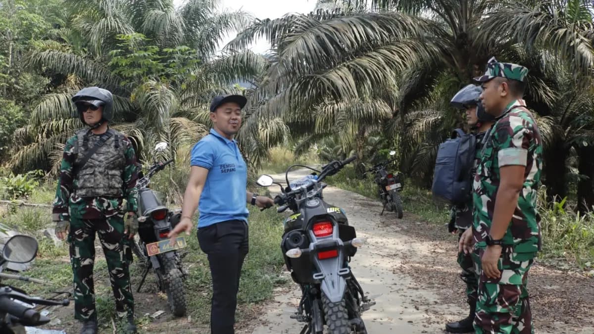 Dandim Mempawah Tinjau Desa Sepang, Pastikan Kesiapan TMMD ke-128 Tepat Sasaran