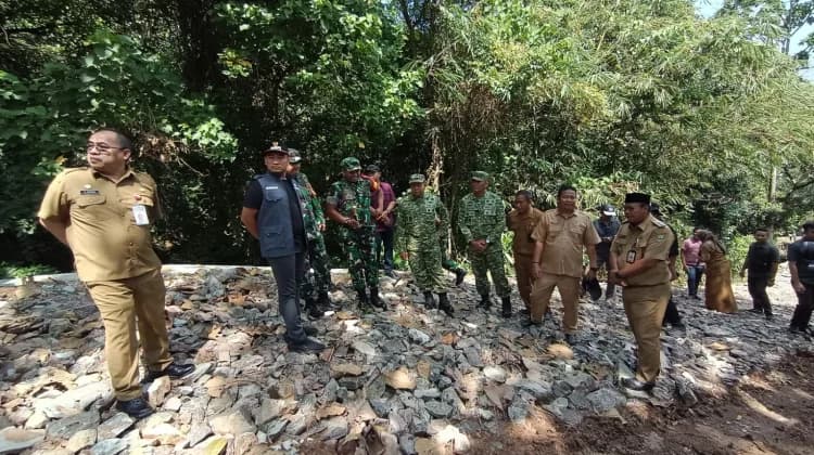Progres TMMD ke-128 Kodim 0623 Cilegon Capai 80 Persen, Tim Wasev Mabesad Beri Apresiasi