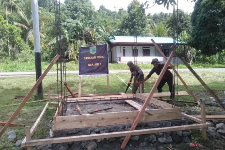 TMMD ke-128 Bangun Infrastruktur Air Bersih di Manokwari, Warga Kampung Asai Segera Nikmati Akses Air Layak