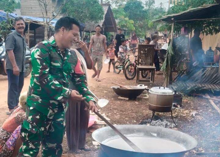 HUT ke-14 Skadron 12/Amur Jaya Yudha, TNI Bangun Fasilitas Sanitasi Layak bagi Warga Way Kanan