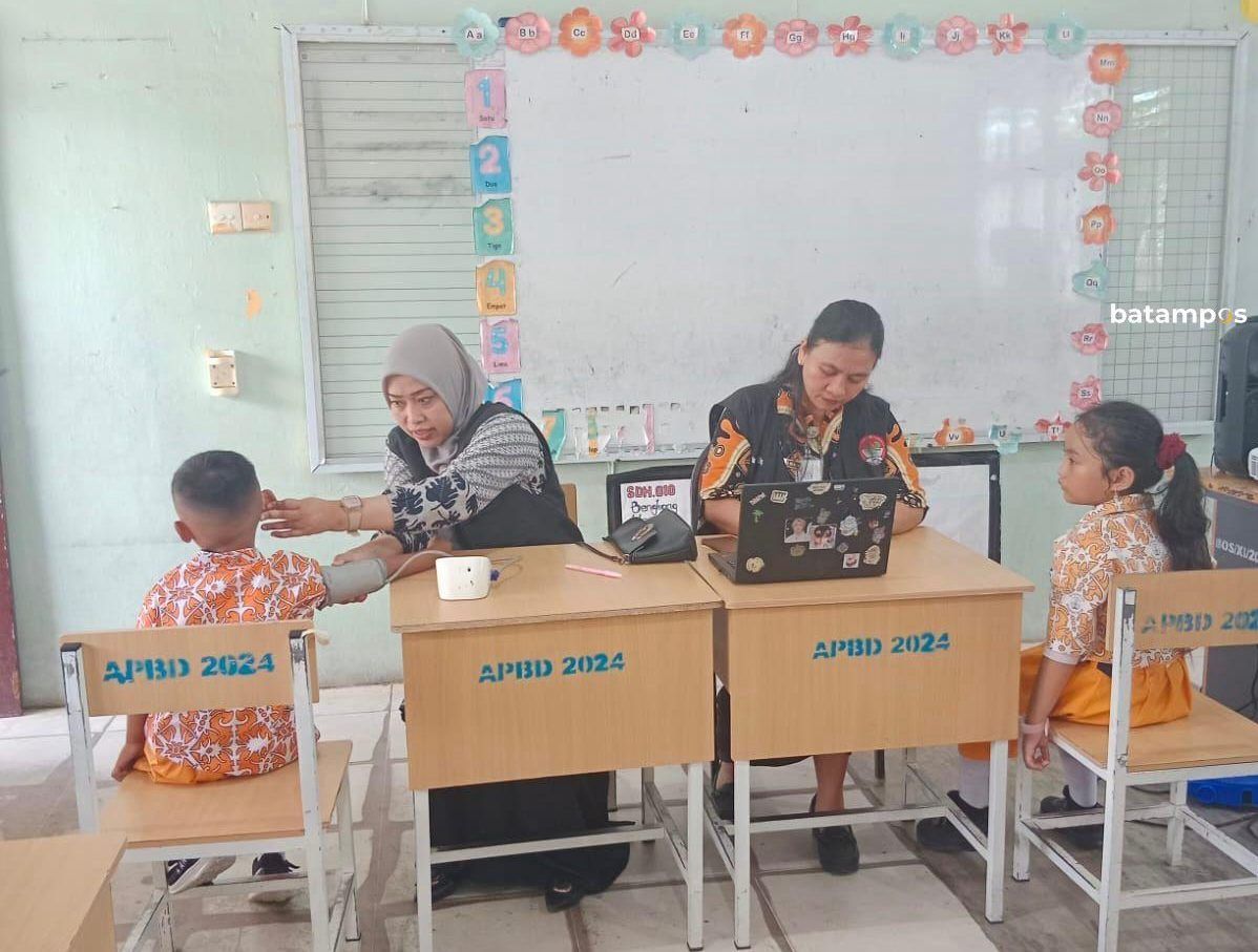 Dinkes Batam Targetkan 14 Ribu Siswa di Tanjung Buntung untuk Pemeriksaan Kesehatan Gratis