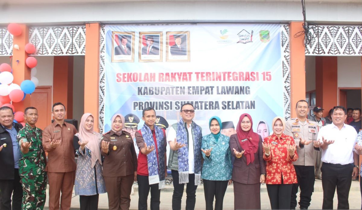 96 Siswa Resmi Menempuh Pendidikan di Sekolah Rakyat Kabupaten Empat Lawang Sumatera Selatan