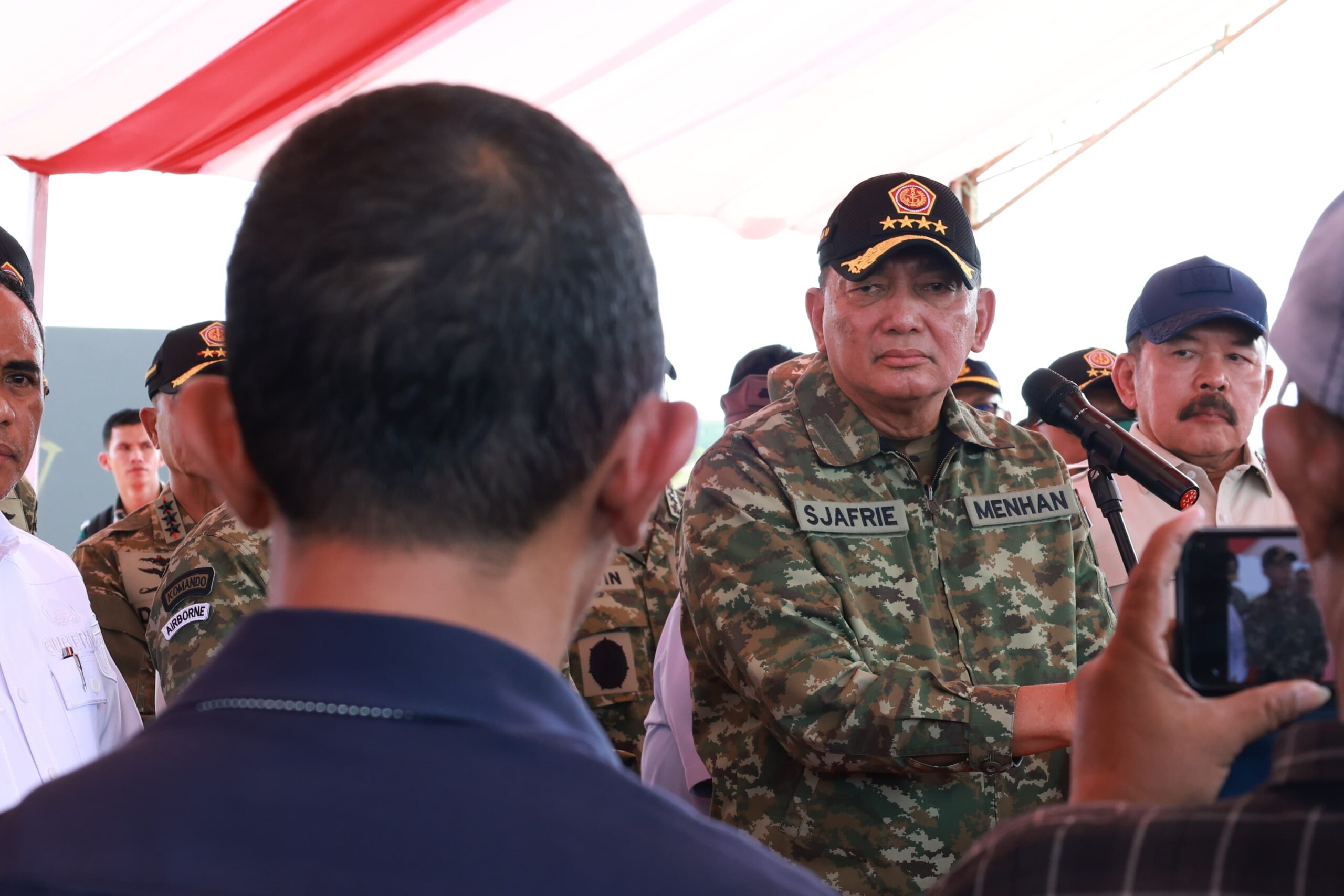 Menhan Tegaskan Pengawasan Bandara Morowali, Pemerintah Kompak Perkuat Keamanan Obyek Vital