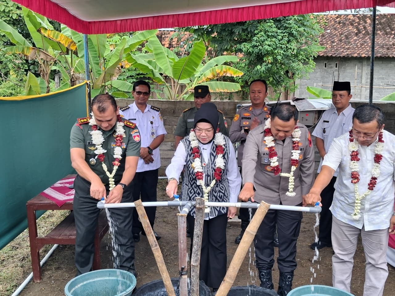 Sinergi Pemerintah dan TNI Perkuat Ketahanan Air Masyarakat di Kabupaten Sukoharjo Provinsi Jawa Tengah