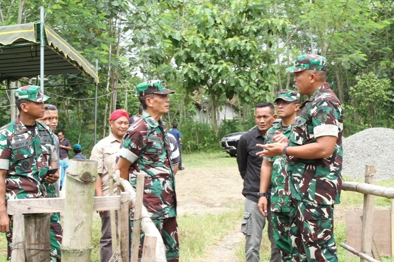 TNI Bangun Jembatan Perintis Garuda di Blitar, Wujud Nyata Kemanunggalan TNI dan Rakyat